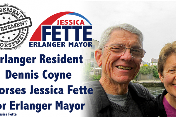 Integrity and Leadership by Example - Dennis Coyne Endorses Jessica Fette