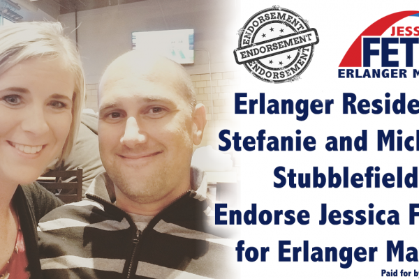 Honesty, Transparency, and Collaboration - Stefanie and Michael Stubblefield Endorse Jessica Fette